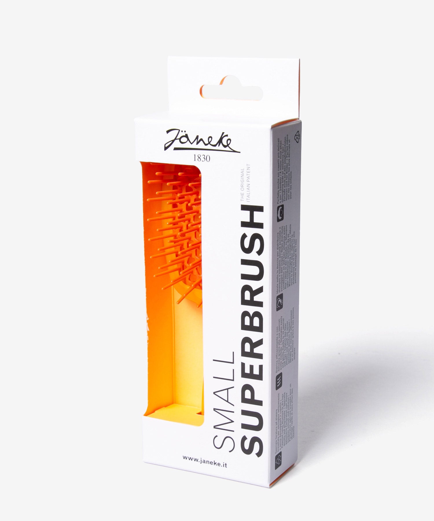 ヤネケ Janeke ヤネケ JANEKE SMALL SUPERBRUSH スモール ヘアブラシ 86SP234LIF 86SP234GIA 86SP234BTU レディース ヘアケア （BLU TURCHES/ブルー トーチズ） BLU TURCHES/ブルー トーチズ