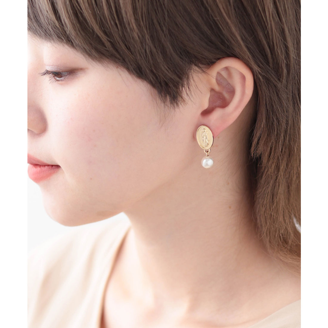 ジュビリーセリーニ Jubilee Selini 肌に優しい 軽量ピアス 【日本製 ニッケルフリー】 （ゴールド系その他2） ゴールド系その他2