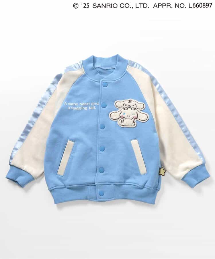 【リンク】サンリオキャラクターズ/WEB限定 スカジャン風カットソーカーデ