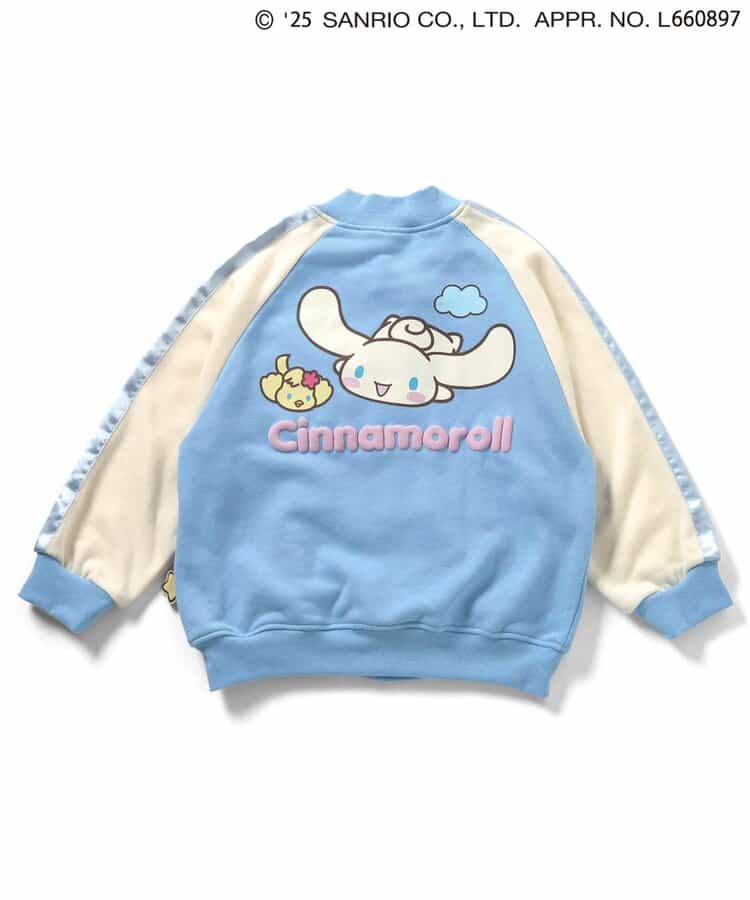 【リンク】サンリオキャラクターズ/WEB限定 スカジャン風カットソーカーデ