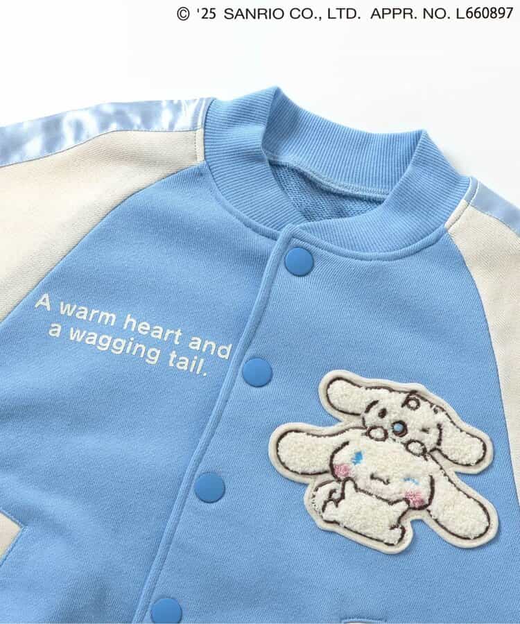 【リンク】サンリオキャラクターズ/WEB限定 スカジャン風カットソーカーデ