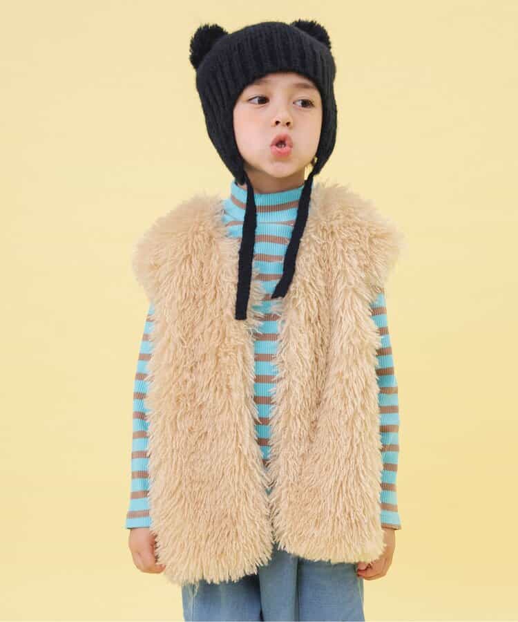 WEB限定 プードルファーベスト