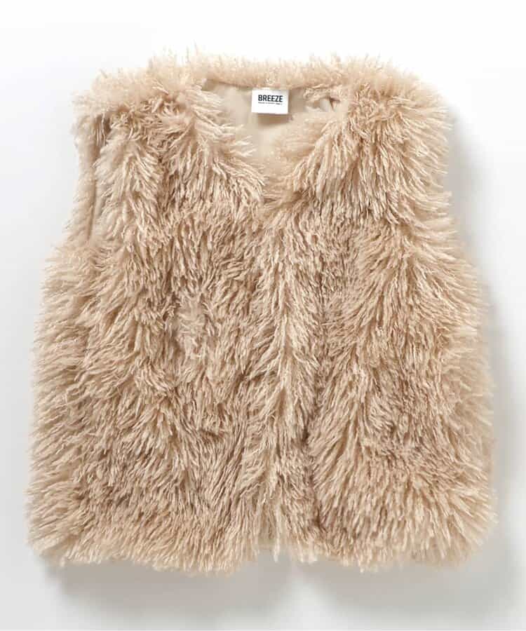 WEB限定 プードルファーベスト