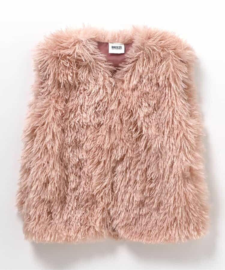 WEB限定 プードルファーベスト