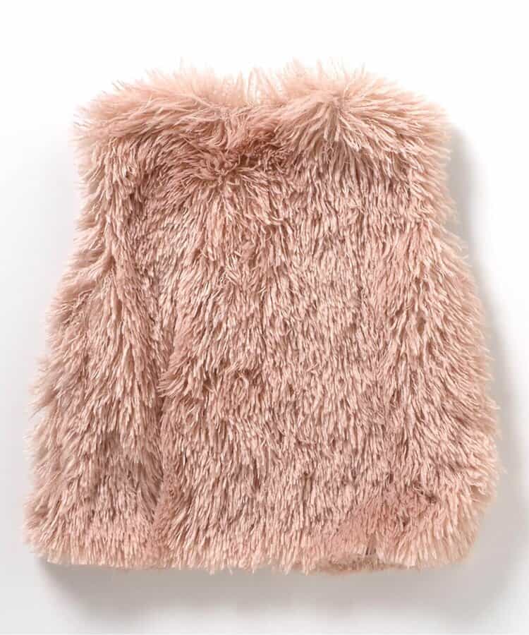 WEB限定 プードルファーベスト