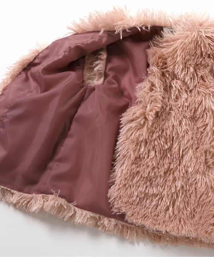 WEB限定 プードルファーベスト