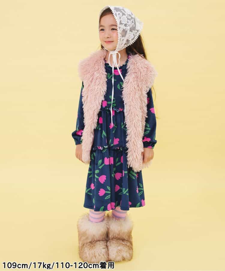 WEB限定 プードルファーベスト