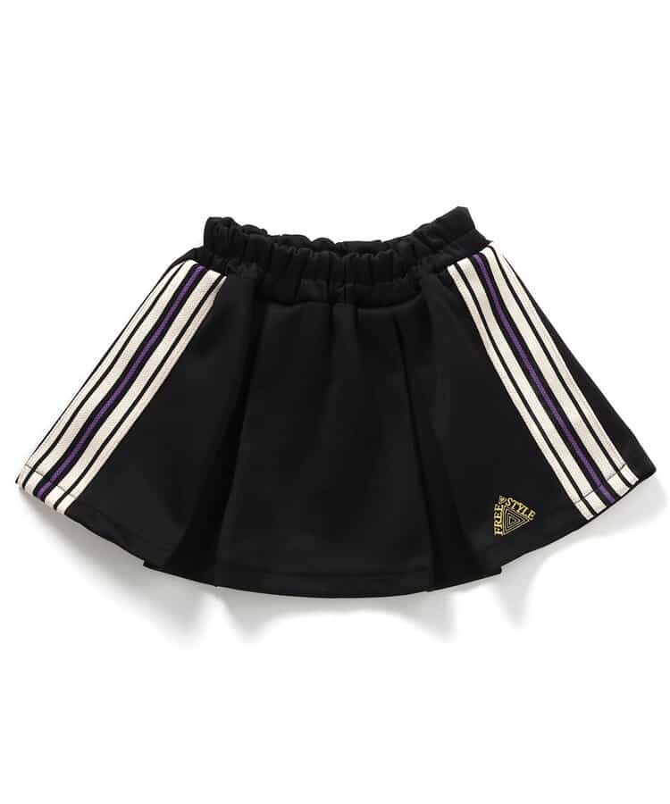 【BREEZE NEW JACK】サイドラインボックスプリーツスカート