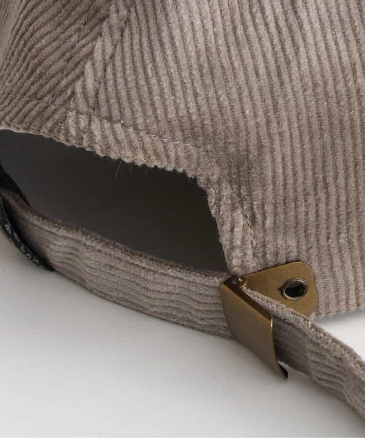 コーデュロイキャップ