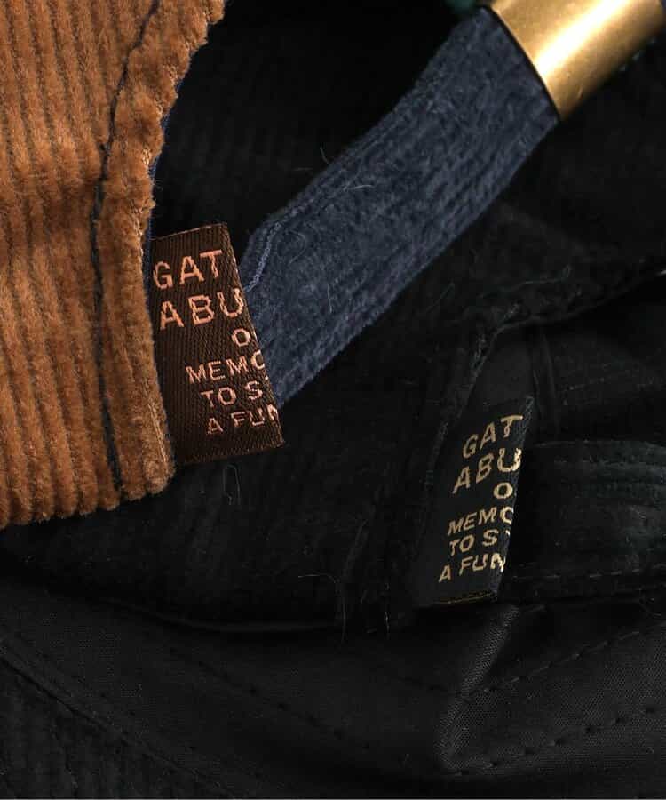 コーデュロイキャップ