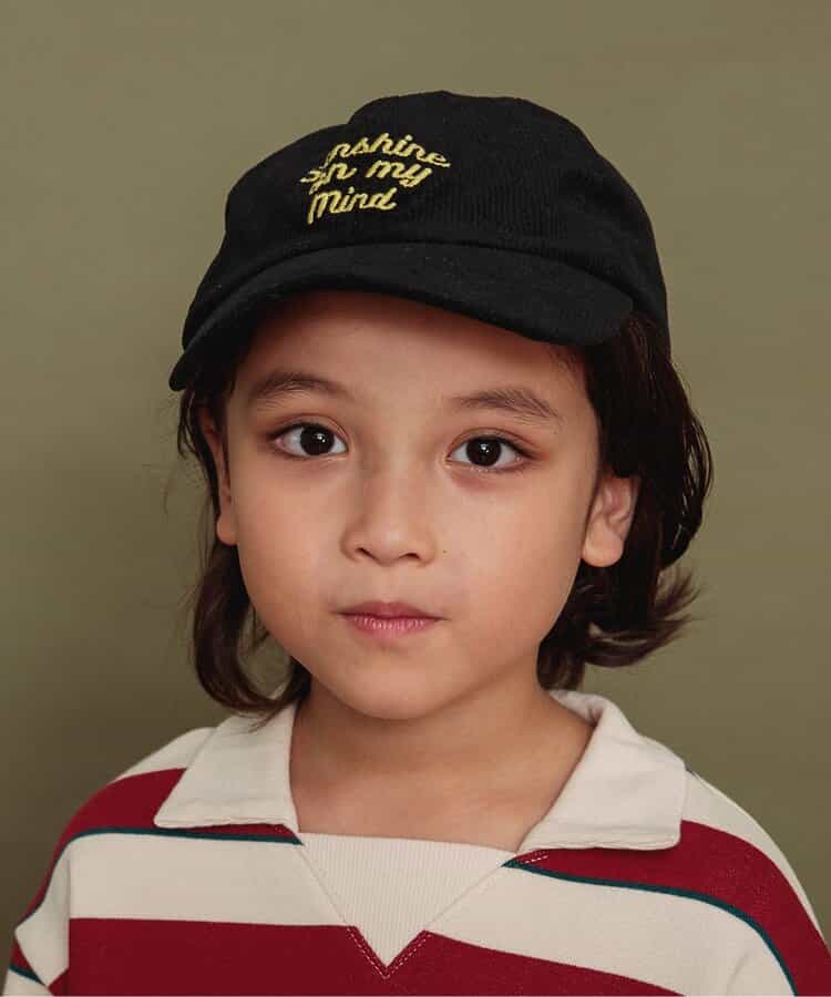 コーデュロイキャップ