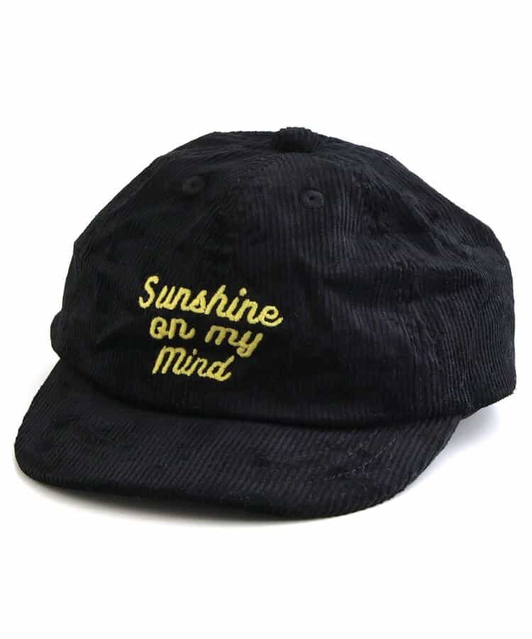 コーデュロイキャップ