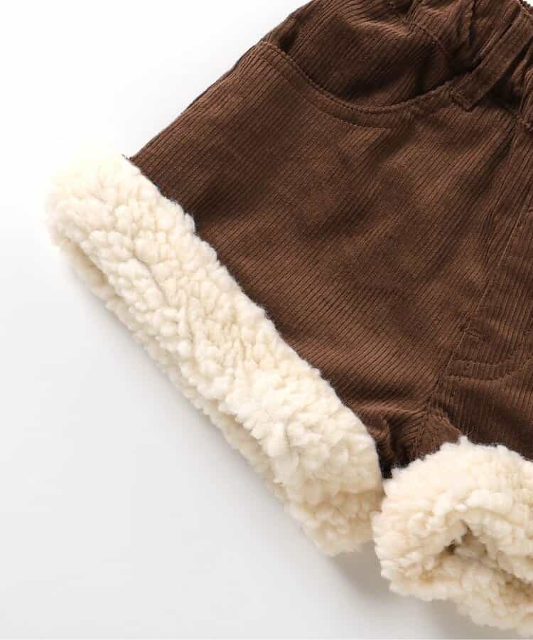 あったか裾ボアショートパンツ