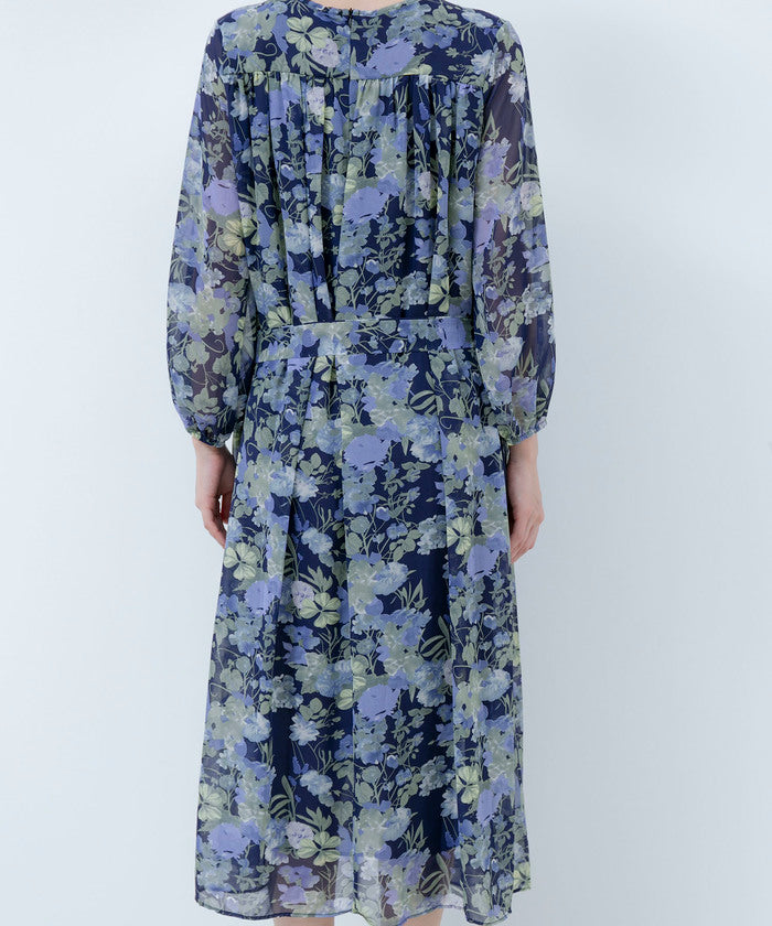 ジャイロ JAYRO 花柄シフォンワンピース