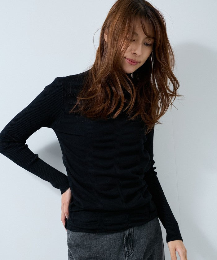 ジャイロ JAYRO シャリングギャザーニットプルオーバー  R31 536 （シロ） シロ