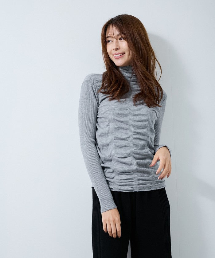 ジャイロ JAYRO シャリングギャザーニットプルオーバー  R31 536 （シロ） シロ