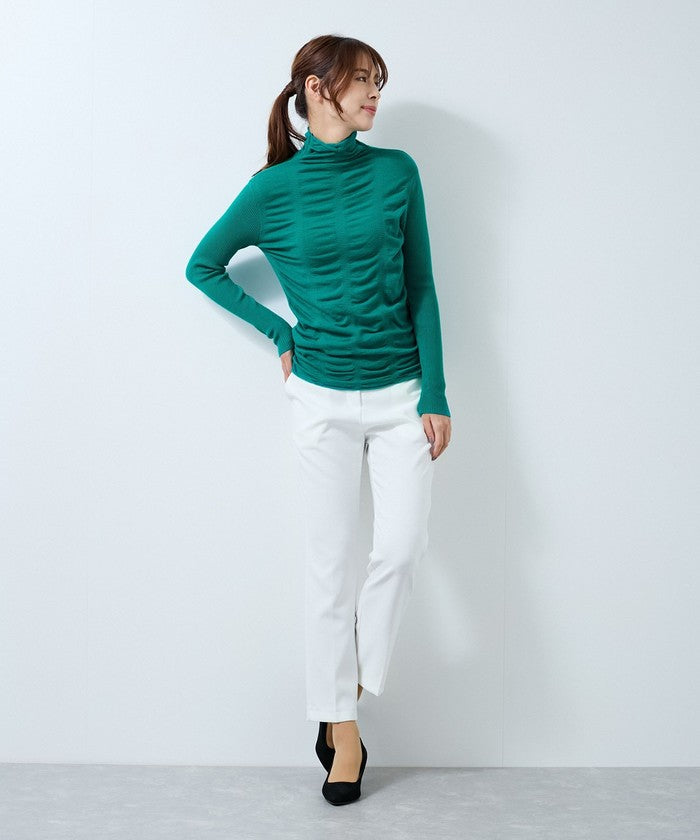 ジャイロ JAYRO シャリングギャザーニットプルオーバー  R31 536 （シロ） シロ