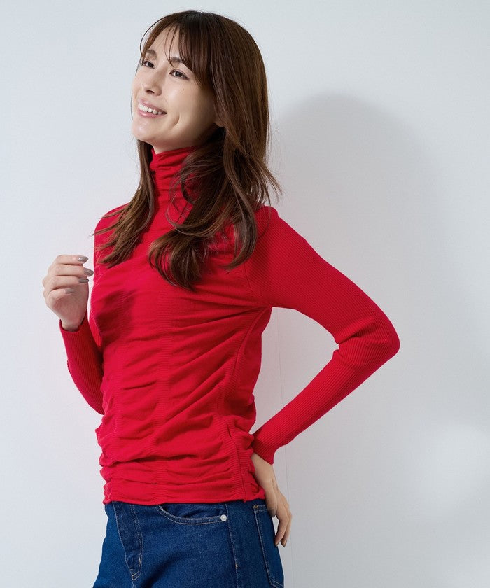 ジャイロ JAYRO シャリングギャザーニットプルオーバー  R31 536 （シロ） シロ