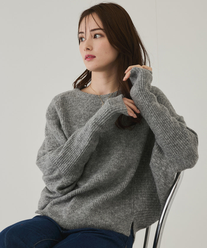 JAYRO Gyro Special Blended Wool Multi-Switch Dolman Pullover