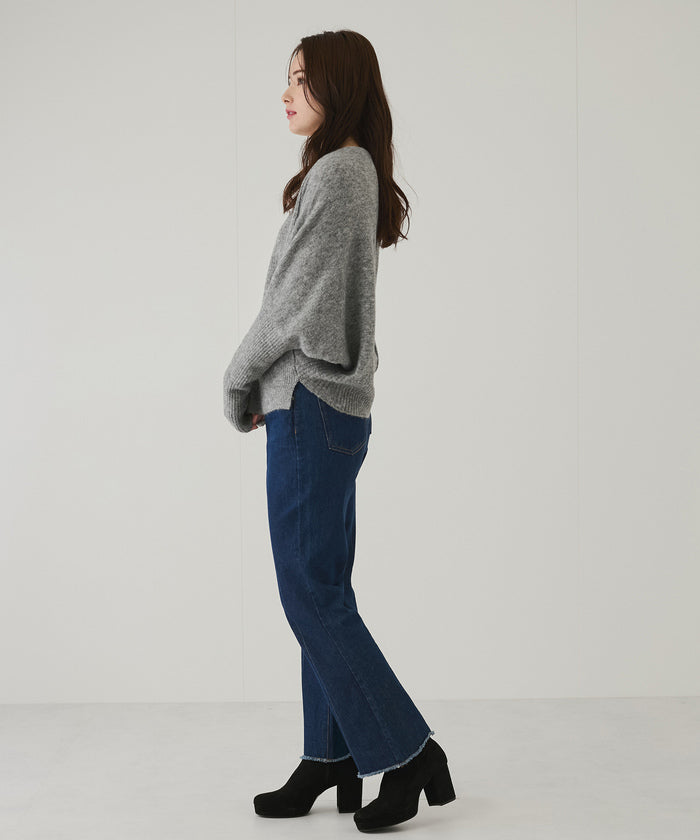 JAYRO Gyro Special Blended Wool Multi-Switch Dolman Pullover
