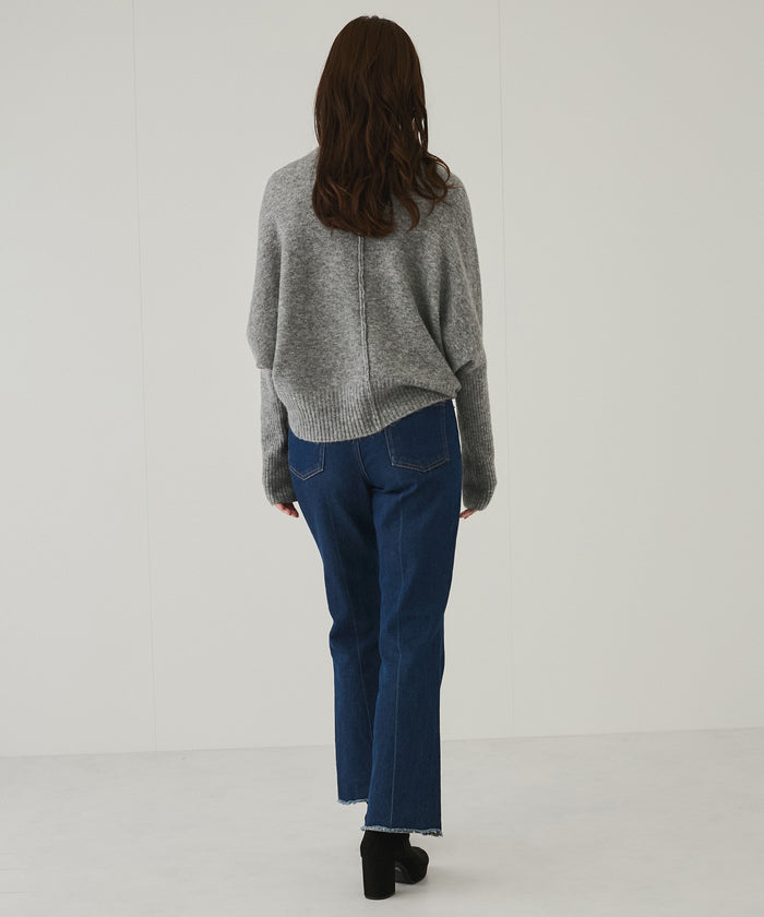 JAYRO Gyro Special Blended Wool Multi-Switch Dolman Pullover