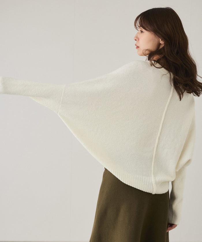 JAYRO Gyro Special Blended Wool Multi-Switch Dolman Pullover