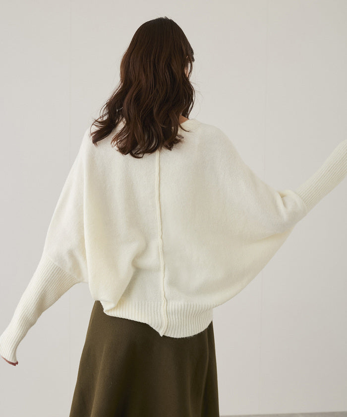 JAYRO Gyro Special Blended Wool Multi-Switch Dolman Pullover