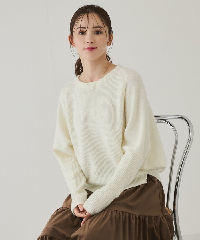 JAYRO Gyro Special Blended Wool Multi-Switch Dolman Pullover