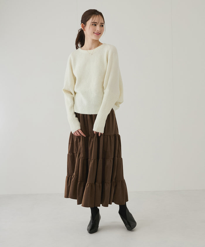 JAYRO Gyro Special Blended Wool Multi-Switch Dolman Pullover