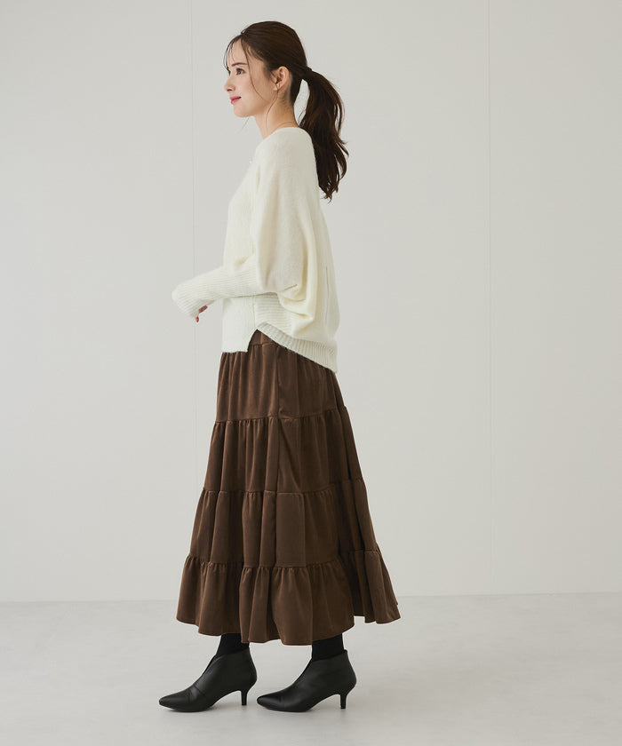 JAYRO Gyro Special Blended Wool Multi-Switch Dolman Pullover