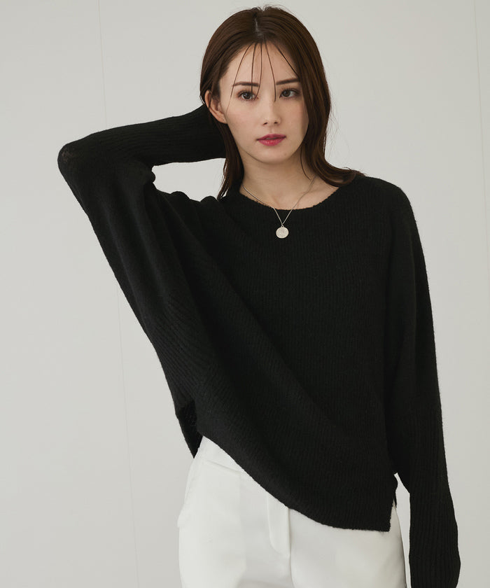 JAYRO Gyro Special Blended Wool Multi-Switch Dolman Pullover