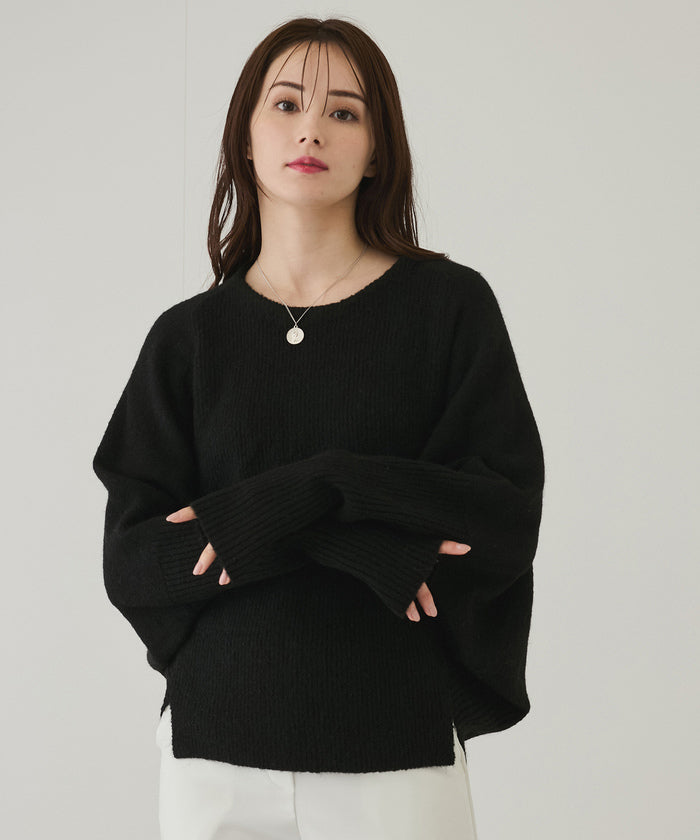 JAYRO Gyro Special Blended Wool Multi-Switch Dolman Pullover
