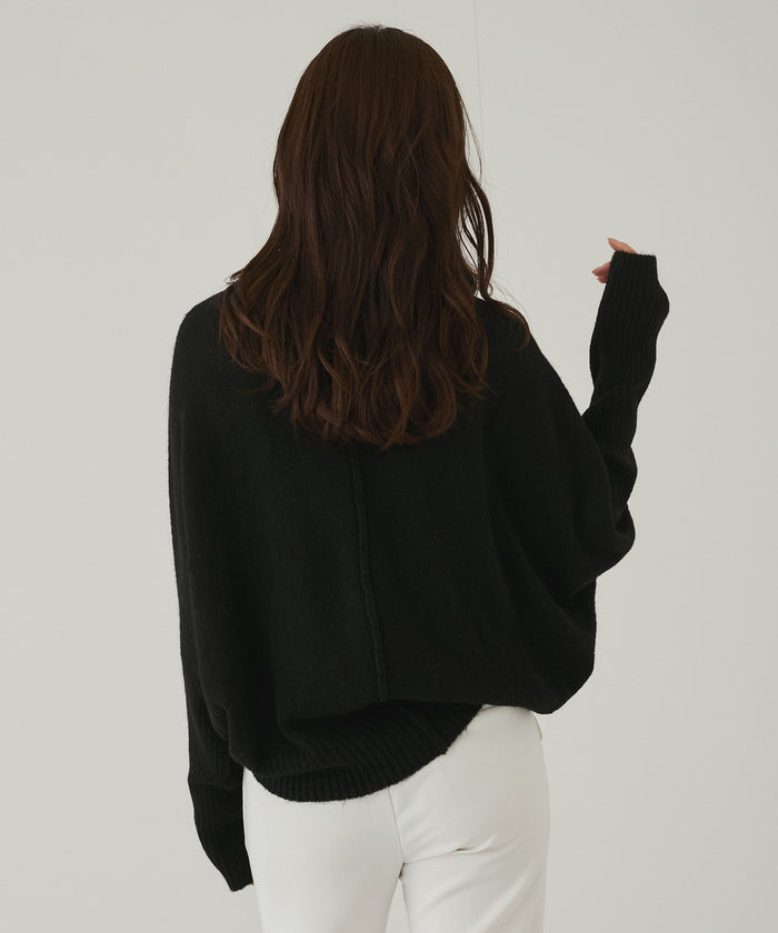 JAYRO Gyro Special Blended Wool Multi-Switch Dolman Pullover