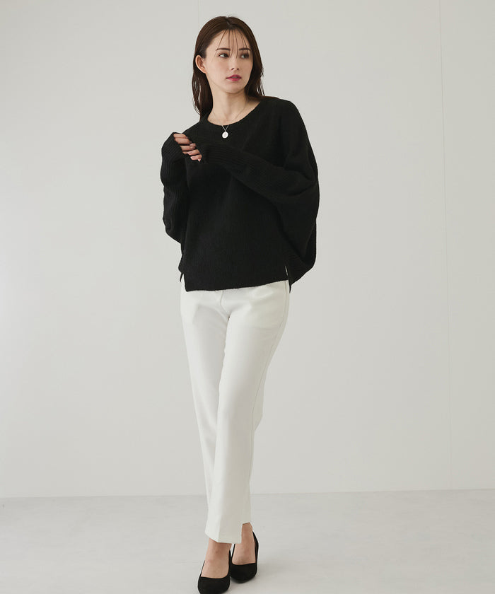JAYRO Gyro Special Blended Wool Multi-Switch Dolman Pullover