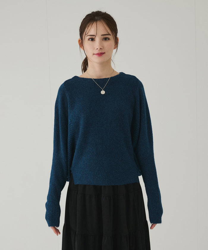 JAYRO Gyro Special Blended Wool Multi-Switch Dolman Pullover