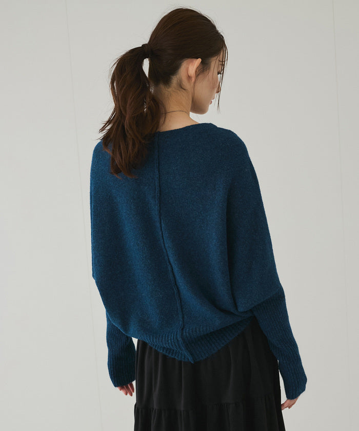 JAYRO Gyro Special Blended Wool Multi-Switch Dolman Pullover