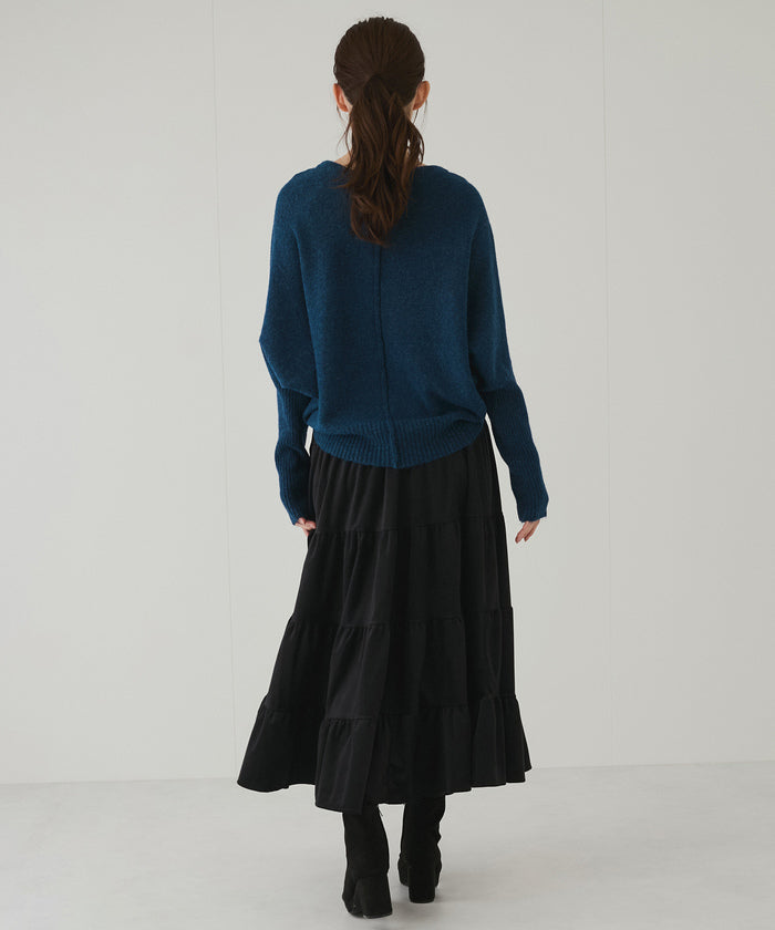JAYRO Gyro Special Blended Wool Multi-Switch Dolman Pullover