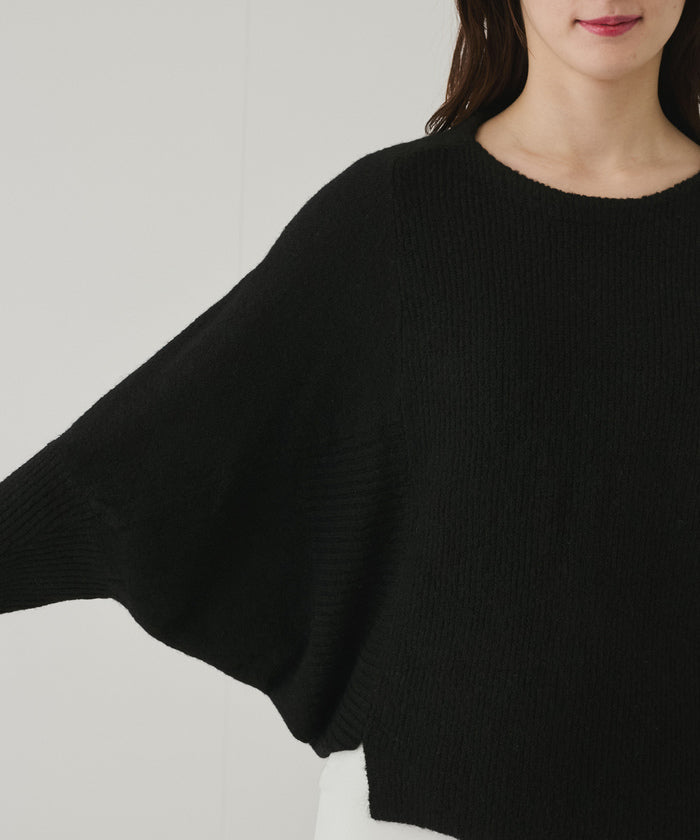 JAYRO Gyro Special Blended Wool Multi-Switch Dolman Pullover