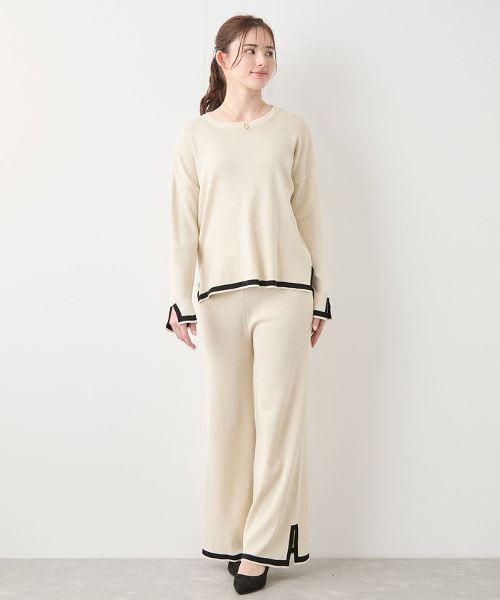ジャイロ JAYRO 配色ニットパンツセットアップ  151ー192951  セレクション