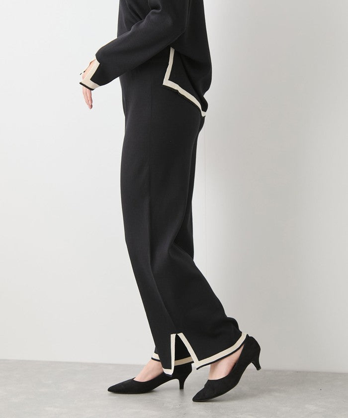 ジャイロ JAYRO 配色ニットパンツセットアップ  151ー192951  セレクション （シロ） シロ