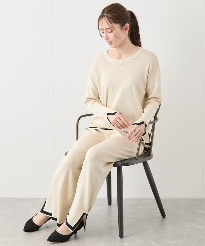 ジャイロ JAYRO 配色ニットパンツセットアップ  151ー192951  セレクション