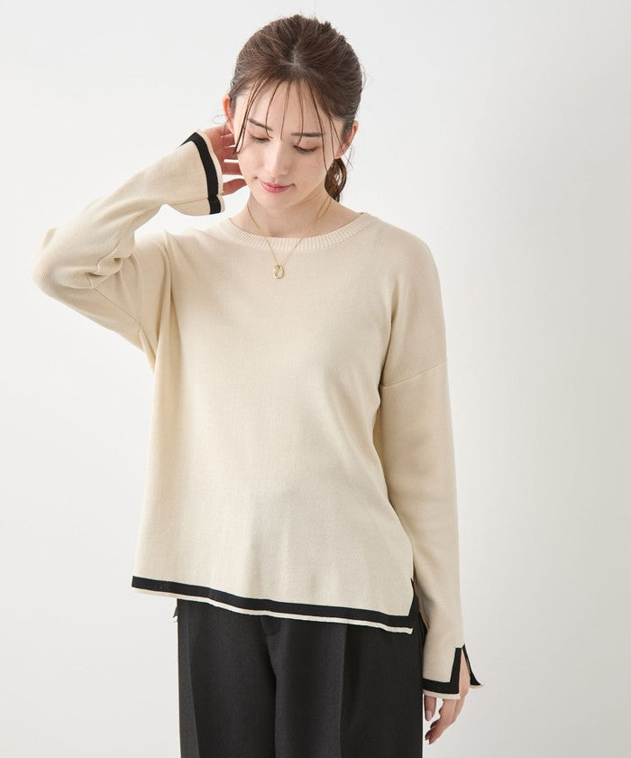 ジャイロ JAYRO 配色ニットパンツセットアップ  151ー192951  セレクション （シロ） シロ