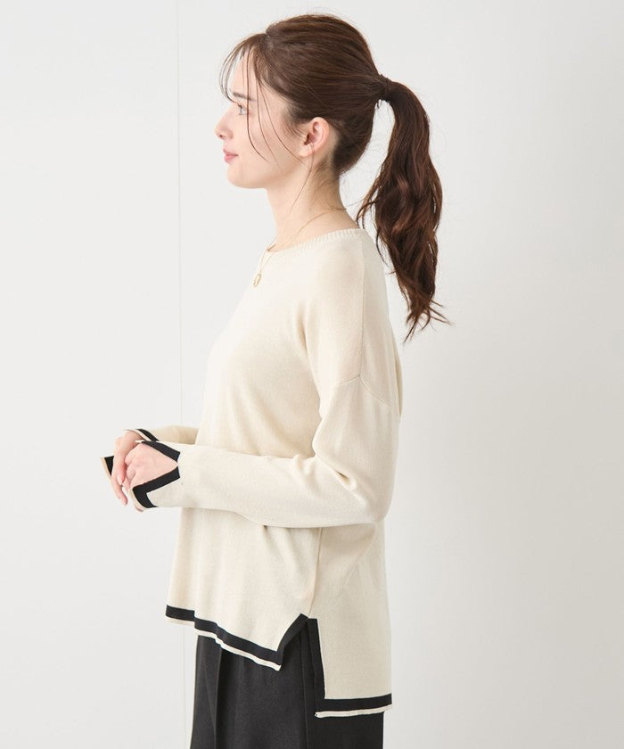 ジャイロ JAYRO 配色ニットパンツセットアップ  151ー192951  セレクション （シロ） シロ