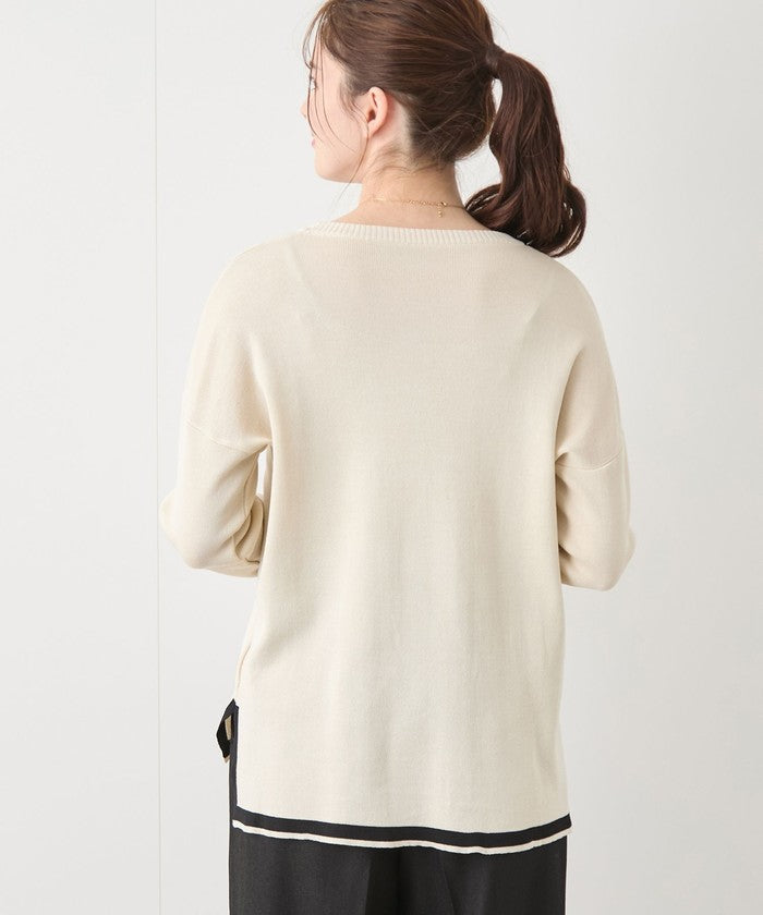 ジャイロ JAYRO 配色ニットパンツセットアップ  151ー192951  セレクション （シロ） シロ