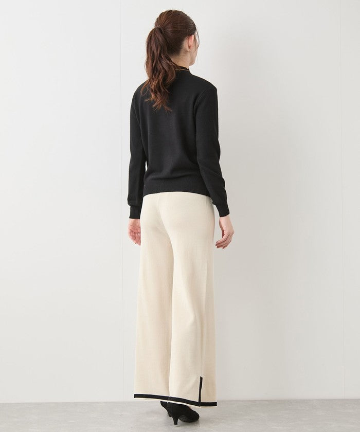 ジャイロ JAYRO 配色ニットパンツセットアップ  151ー192951  セレクション （シロ） シロ