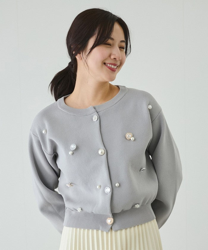 JAYRO Assorted Bijou Cardigan