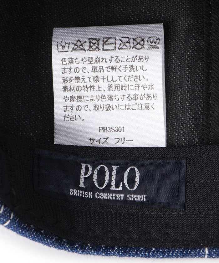ジャイロ JAYRO POLOBCS デニム6方CAP （ブルー） ブルー
