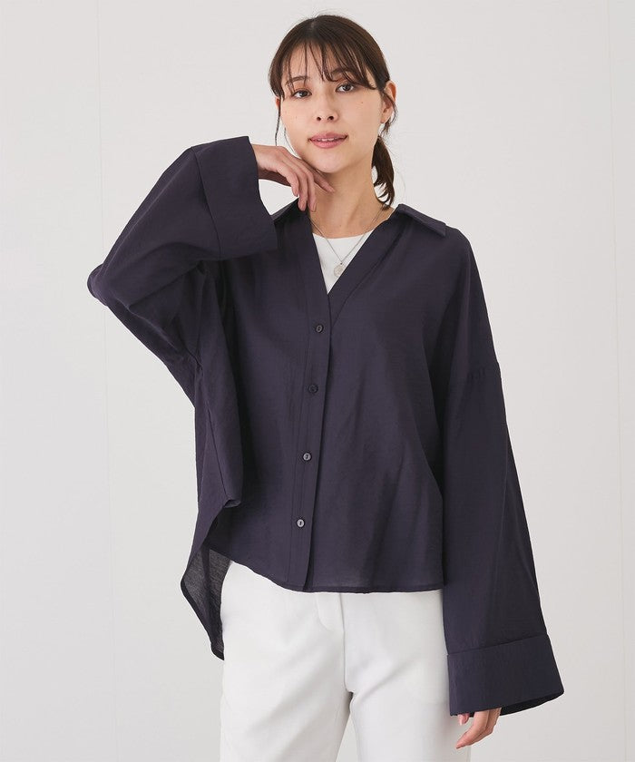 ジャイロ JAYRO 【EC限定】スキッパーシャツ （ベージュ） ベージュ