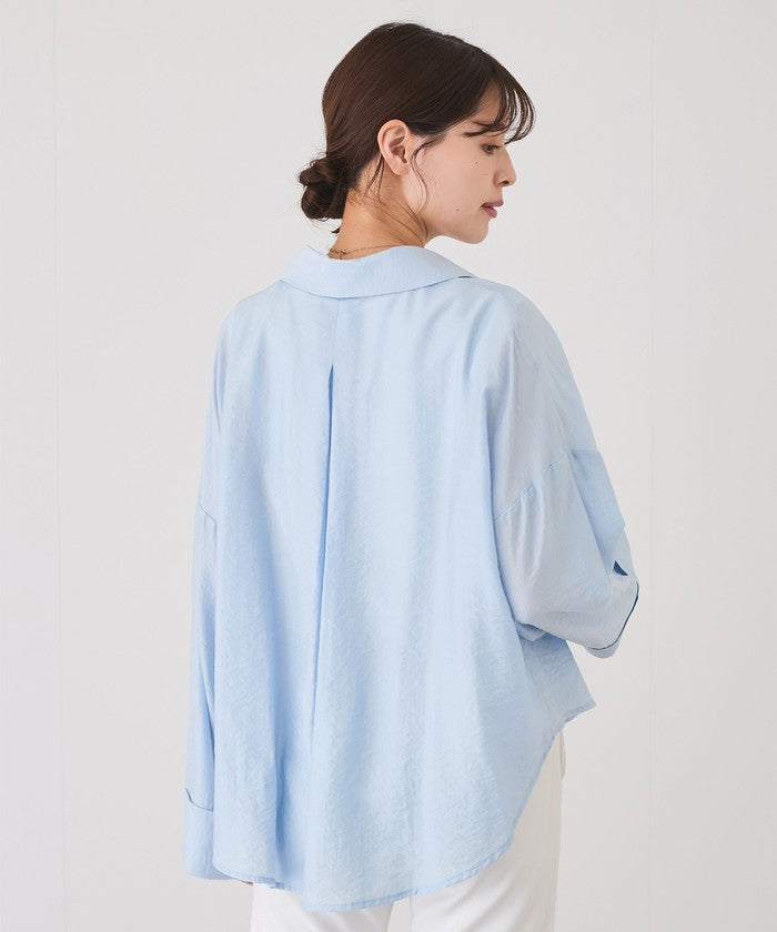ジャイロ JAYRO 【EC限定】スキッパーシャツ （ベージュ） ベージュ