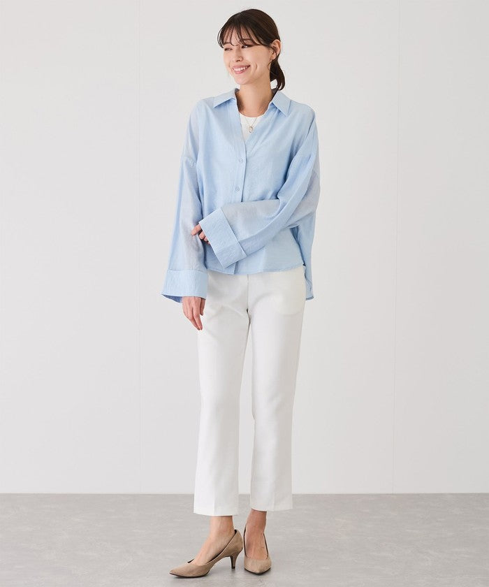 ジャイロ JAYRO 【EC限定】スキッパーシャツ （ベージュ） ベージュ